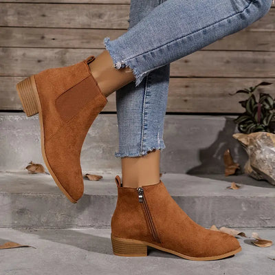 Krótkie, sznurowane buty na co dzień ze sztucznej skóry