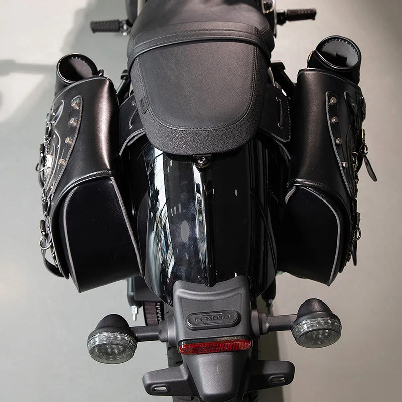 Torba motocyklowa Czaszka Steampunk