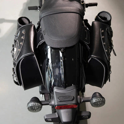 Torba motocyklowa Czaszka Steampunk