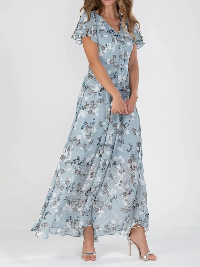 Letnia długa sukienka Daisy™ - żywe kolory zapewniają świeży i modny wygląd!
