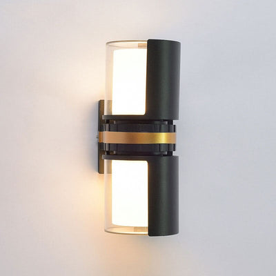 Designerska Lampa Ścienna LED Regulowane i Nowoczesne Oświetlenie Ogrodowe