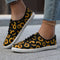Damskie wsuwane loafersy - lekkie buty letnie z motywem kwiatowym