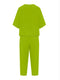 Dwuczęściowy zestaw Matcha Green T-Shirt i szerokie spodnie