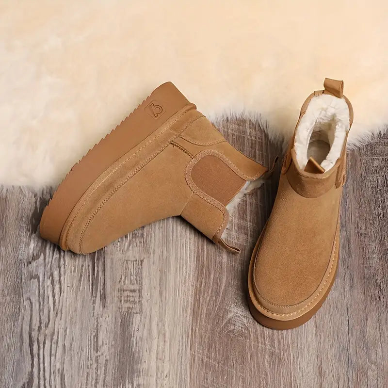 Buty zimowe - ciepłe, antypoślizgowe, mrozoodporne buty outdoorowe z polarową podszewką