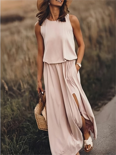 Edna - Długa sukienka z modalu Boho od Donna Kolorn