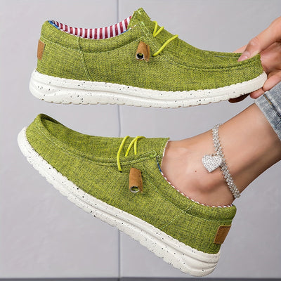 Letnie loafersy damskie - Lekkie buty wsuwane z miękką podeszwą