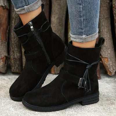Kath - Damskie buty z okrągłym noskiem