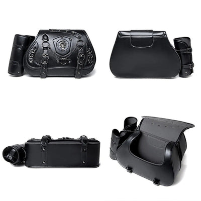 Torba motocyklowa Czaszka Steampunk