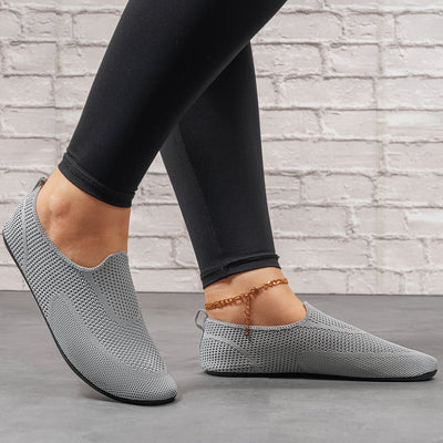 Damskie wsuwane loafersy - lekkie i wygodne buty letnie ze sztucznej skóry