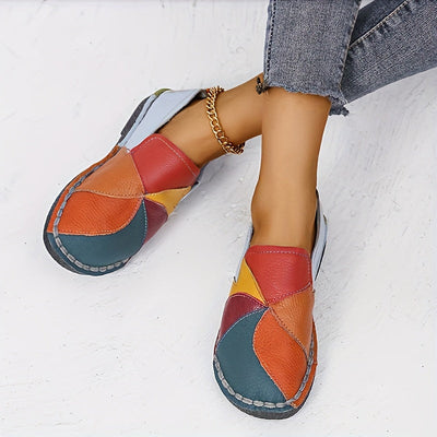 Ladies Colorblock Loafer - miękkie buty wsuwane, antypoślizgowe i wygodne