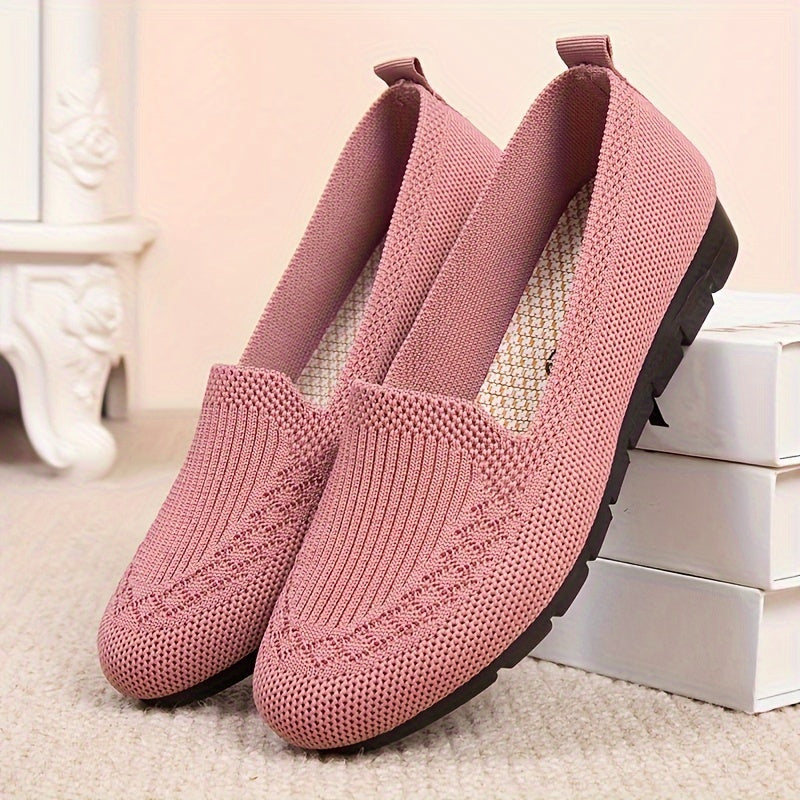 Damskie wsuwane mokasyny - lekkie i oddychające buty z siateczki