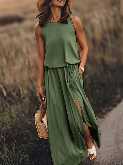 Edna - Długa sukienka z modalu Boho od Donna Kolorn