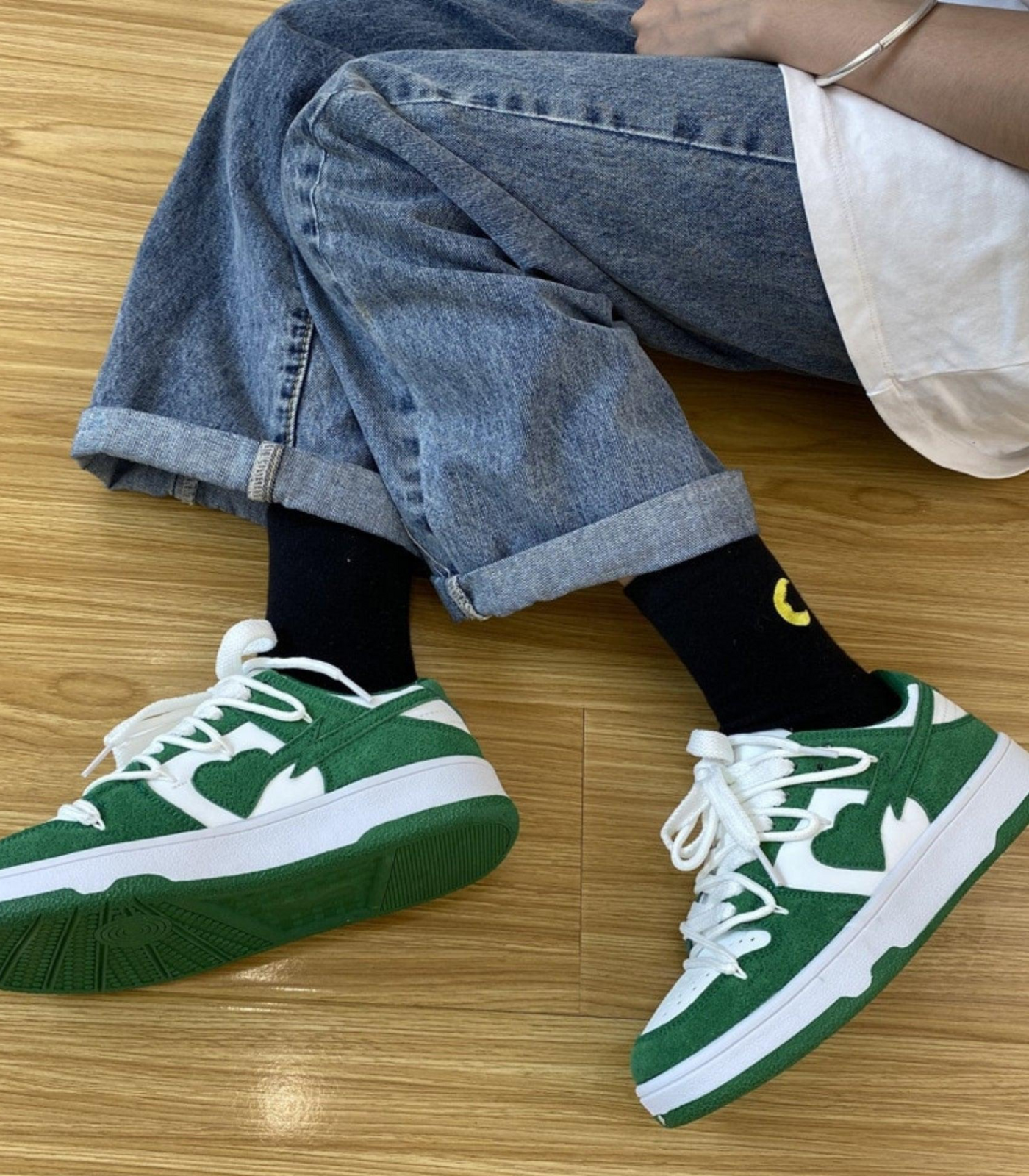 Designerskie buty damskie z motywem serca