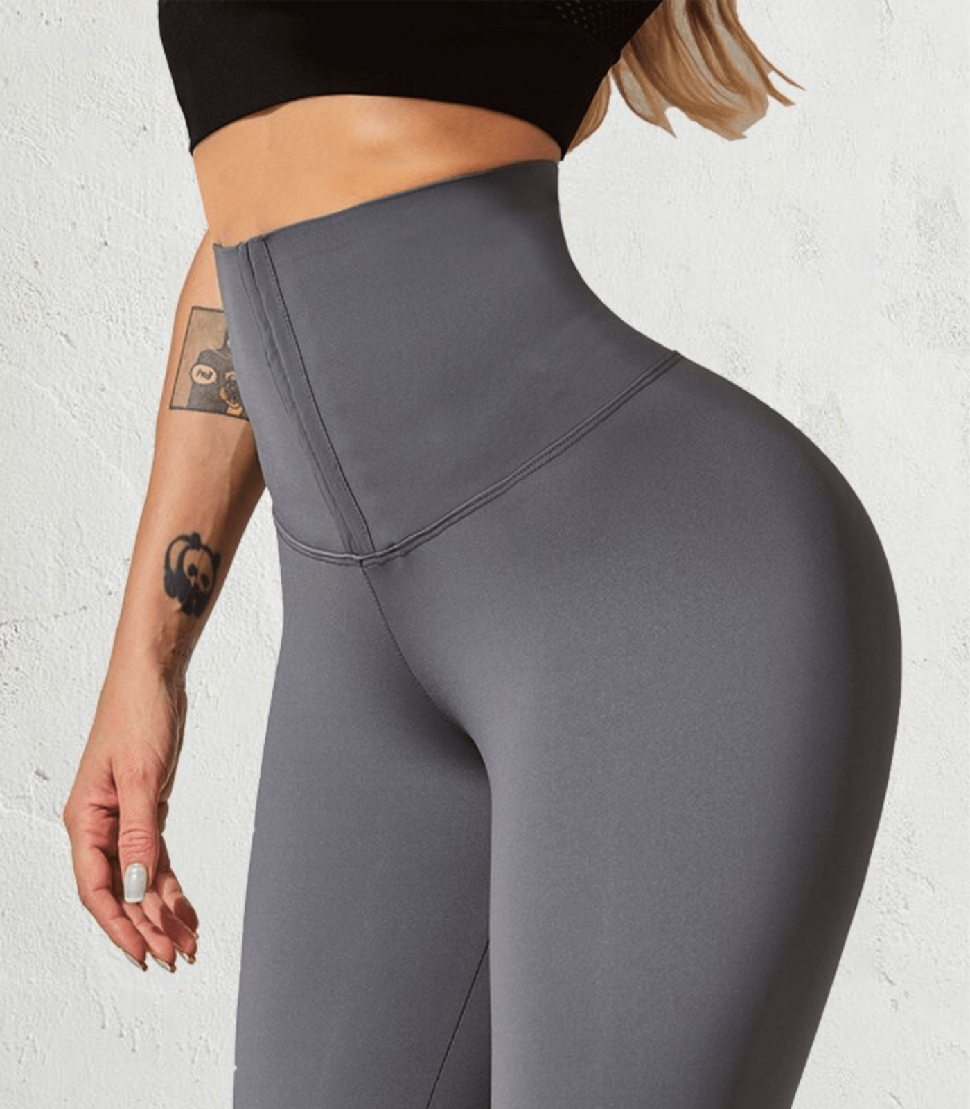 Legginsy modelujące z wysokim stanem