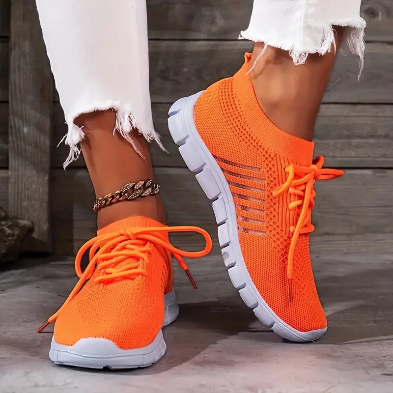 oddychające sznurowadła knitfit trampki do biegania