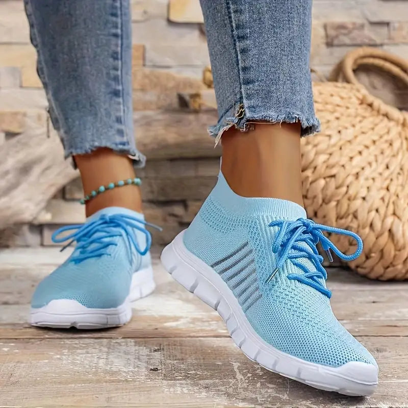 oddychające sznurowadła knitfit trampki do biegania