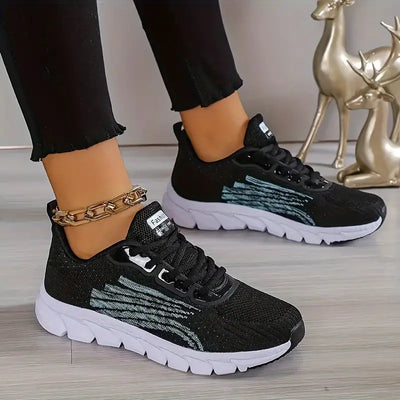 Lekkie, miękkie sznurowane buty sportowe