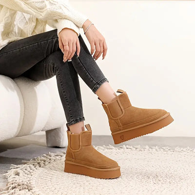 Buty zimowe - ciepłe, antypoślizgowe, mrozoodporne buty outdoorowe z polarową podszewką