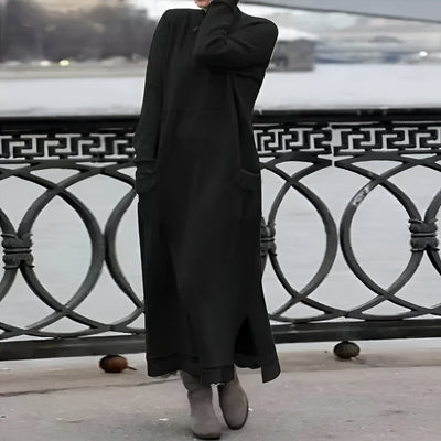 Emanuela™ - Elegancka, super miękka długa sukienka zimowa