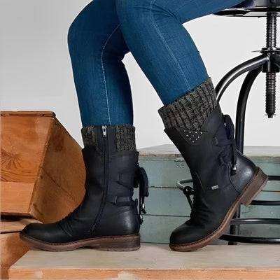 Amalia | Sznurowane buty zimowe