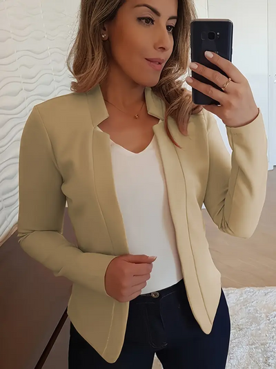 Angelina | Stylowy damski blazer z otwartym przodem
