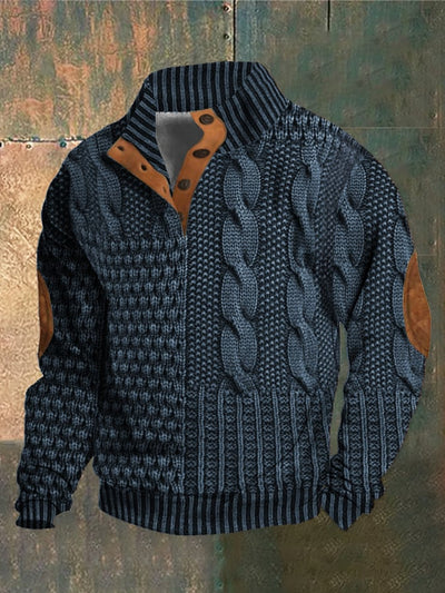 Alvize™ - Elegancki sweter z guzikami zapewniający swobodny i wyrafinowany wygląd