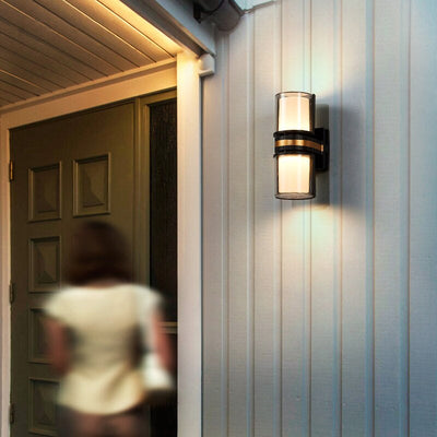 Designerska Lampa Ścienna LED Regulowane i Nowoczesne Oświetlenie Ogrodowe