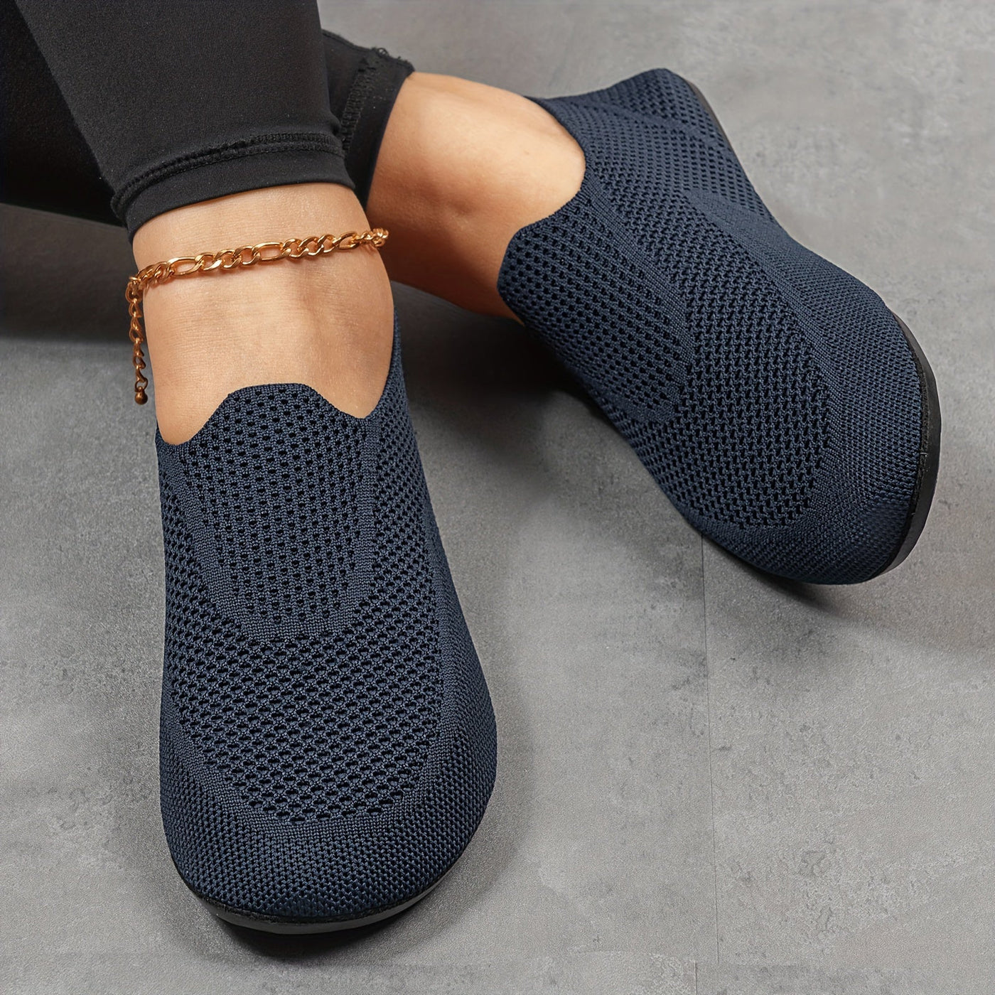 Damskie wsuwane loafersy - lekkie i wygodne buty letnie ze sztucznej skóry