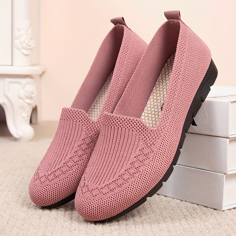 Damskie wsuwane mokasyny - lekkie i oddychające buty z siateczki