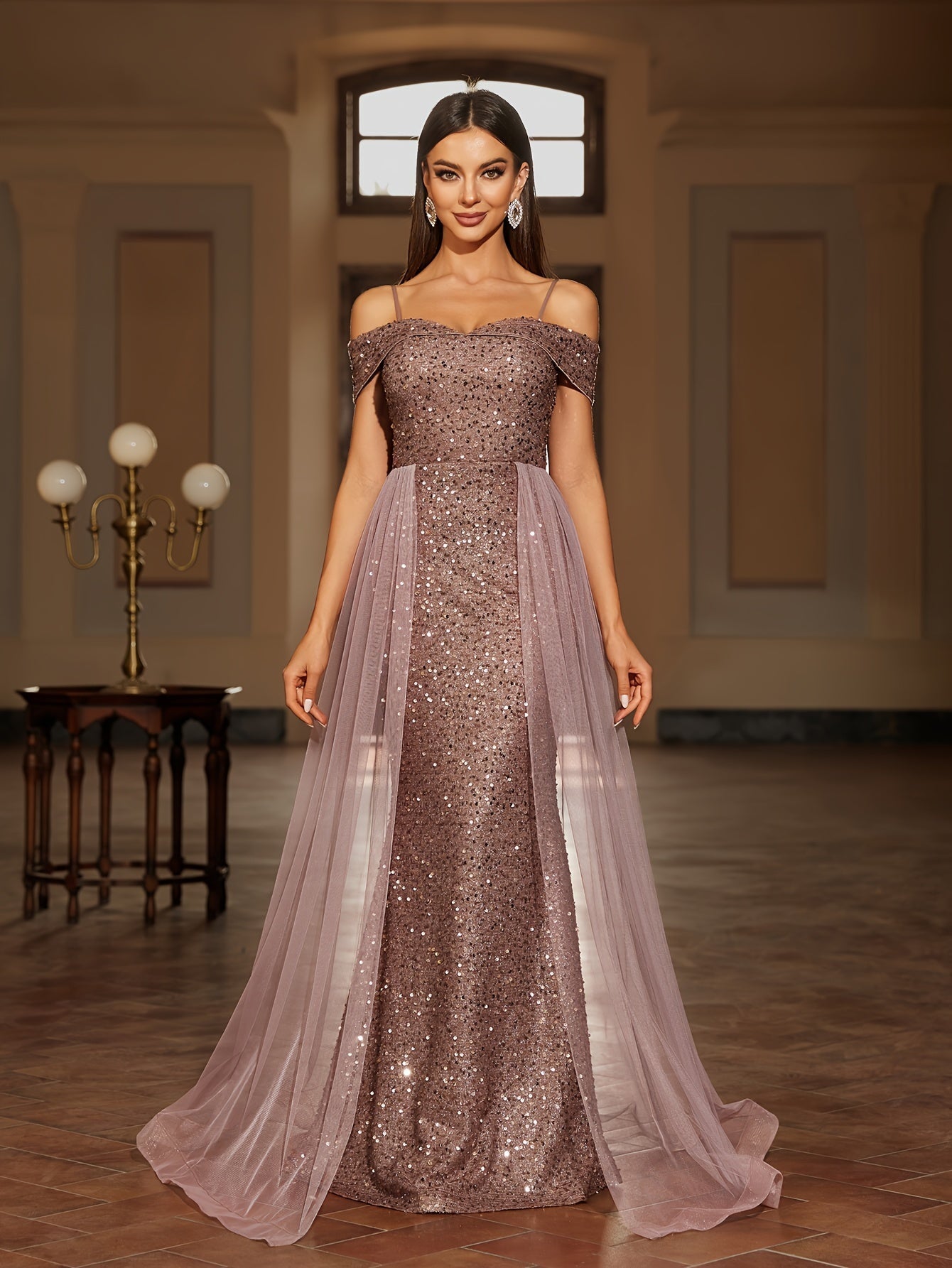 Rosalin | Elegancka i bardzo ładna sukienka wieczorowa