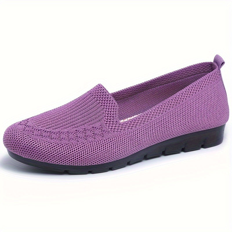 Damskie wsuwane mokasyny - lekkie i oddychające buty z siateczki