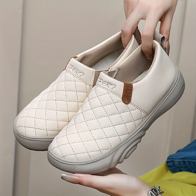 Letnie loafersy damskie - Wygodne buty wsuwane z antypoślizgową podeszwą