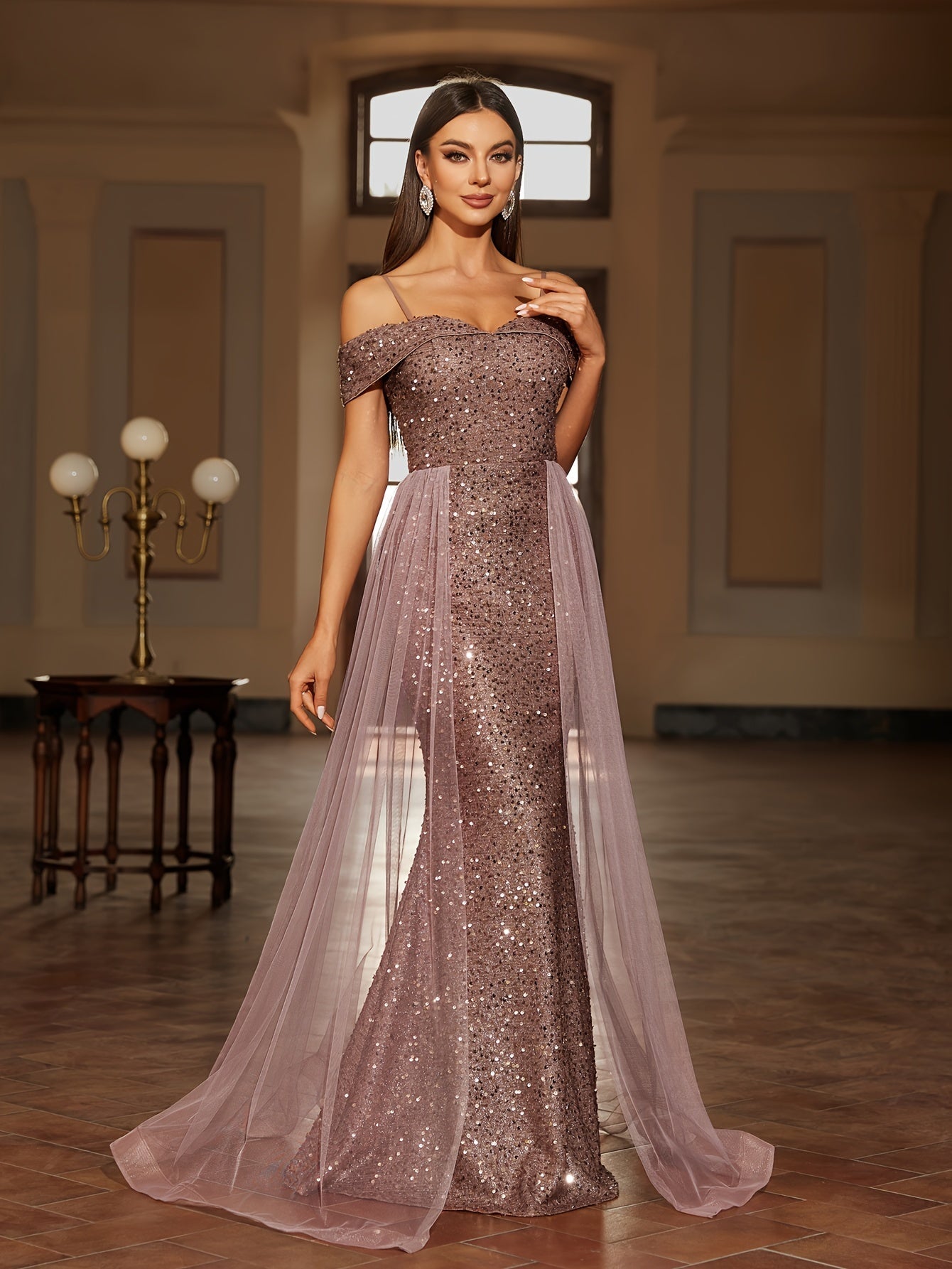 Rosalin | Elegancka i bardzo ładna sukienka wieczorowa