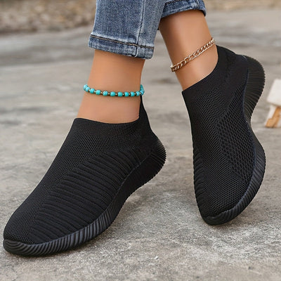 Letnie loafersy damskie - lekkie wsuwane buty casualowe z wygodną podeszwą