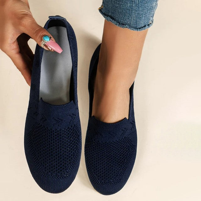 Casualowe, oddychające buty z siateczki