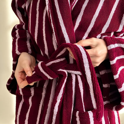 Szlafrok unisex Allure Stripe