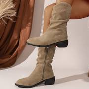 Greta - Damskie buty z mocnym, masywnym obcasem