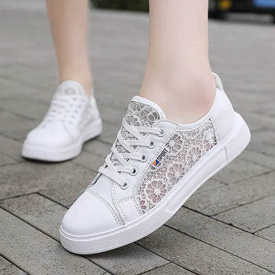 Puste, oddychające, koronkowe buty skate