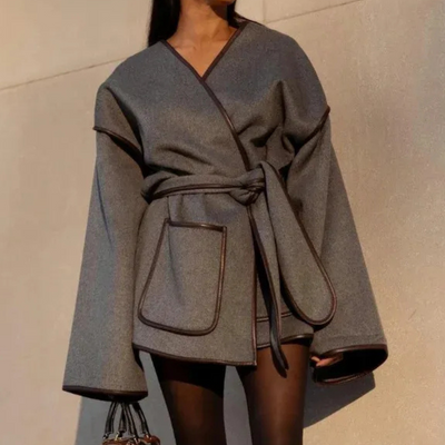ADINA - Cappotto elegante da donna, versatile e sofisticato