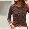 T-shirt z nadrukiem w stylu vintage