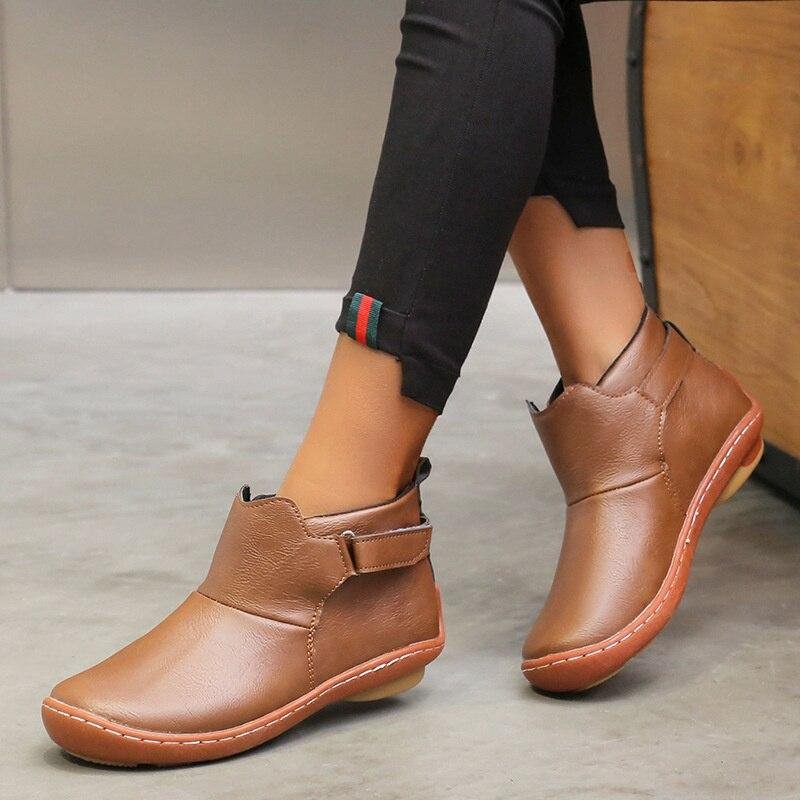 Mavie | Skórzane buty