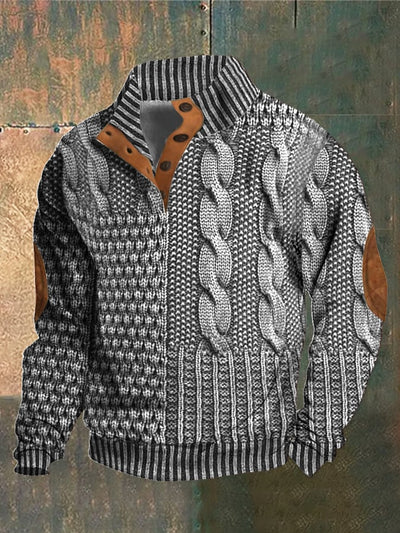 Alvize™ - Elegancki sweter z guzikami zapewniający swobodny i wyrafinowany wygląd