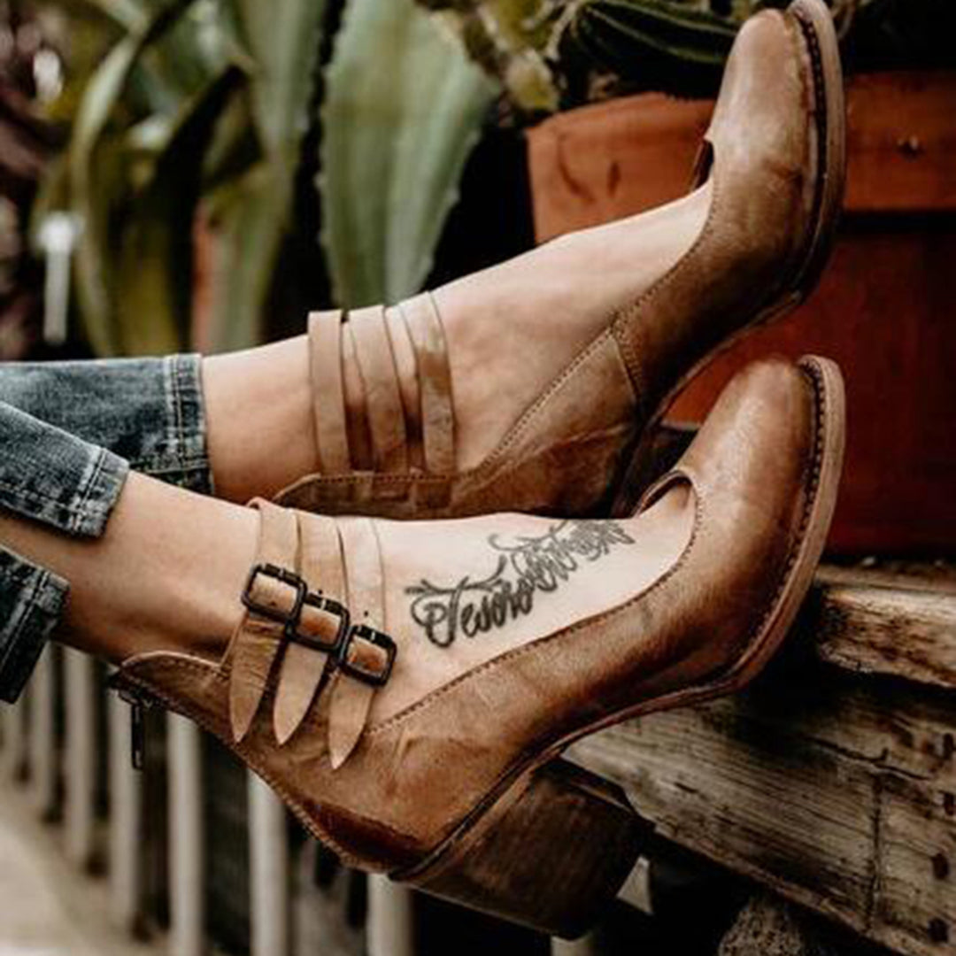 Amelia - Eleganckie i ostre buty komfortowe