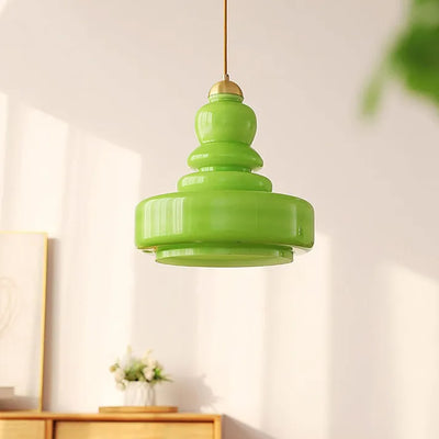 Designerska Lampa Wisząca ze Szkła Połączenie Minimalizmu i Elegancji