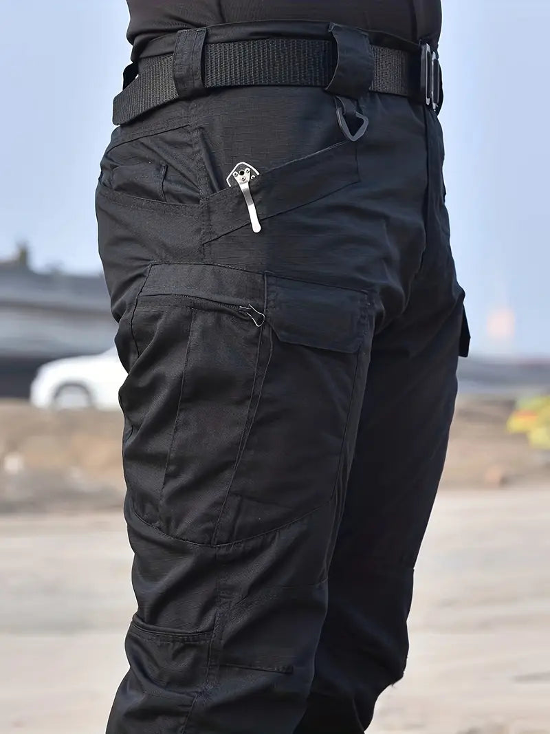 Herren - Robuste Tactical Cargo-Hose aus Polyester mit Taschen