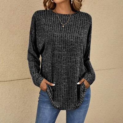 Aleksandra - Stylowy Damski Sweter z Eleganckim Akcentem