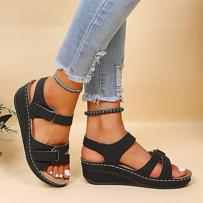 Modne sandały damskie - Wygodne, antypoślizgowe sandały Wandel- & Modesandalen met Verstellbare