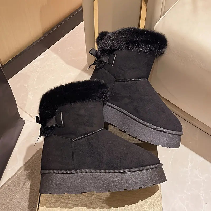 Damskie buty zimowe - podszyte polarem, ciepłe i wygodne