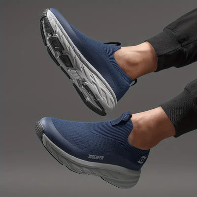 Męskie sneakersy zimowe - oddychające, antypoślizgowe, wygodne do użytku na zewnątrz