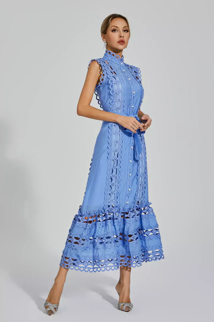 Maya - Elegancka sukienka bez rękawów